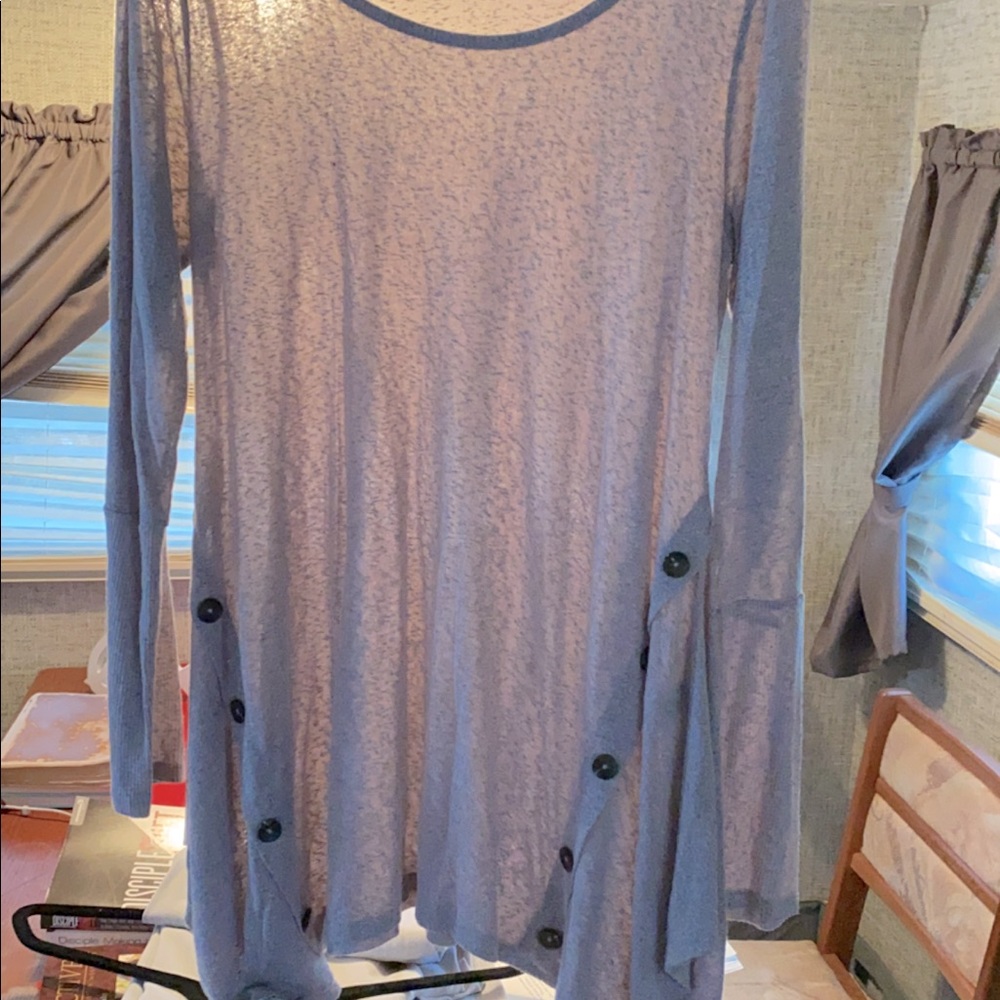 Maurice Tunic Purplish Grey